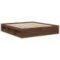 vidaXL Giroletto Rovere Marrone 200x200 cm vidaXL Giroletto Rovere Marrone 200x200 cm