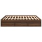 vidaXL Giroletto Rovere Marrone 200x200 cm vidaXL Giroletto Rovere Marrone 200x200 cm