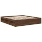 vidaXL Giroletto Rovere Marrone 200x200 cm vidaXL Giroletto Rovere Marrone 200x200 cm