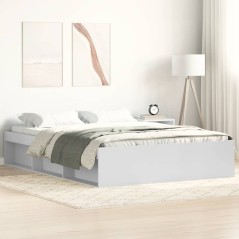 vidaXL Giroletto Bianco 150x200 cm King Size