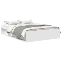 vidaXL Giroletto Bianco 150x200 cm King Size