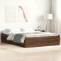 vidaXL Giroletto Rovere Marrone 150x200 cm King Size vidaXL Giroletto Rovere Marrone 150x200 cm King Size