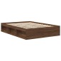 vidaXL Giroletto Rovere Marrone 150x200 cm King Size vidaXL Giroletto Rovere Marrone 150x200 cm King Size