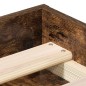 vidaXL Giroletto Rovere Fumo 150x200 cm King Size vidaXL Giroletto Rovere Fumo 150x200 cm King Size