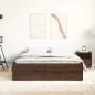 vidaXL Giroletto Rovere Marrone 135x190 cm Double vidaXL Giroletto Rovere Marrone 135x190 cm Double