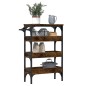 vidaXL Carrello da Cucina Rovere Fumo 53x20x76 cm in Legno Multistrato vidaXL Carrello da Cucina Rovere Fumo 53x20x76 cm in Legno Multistrato