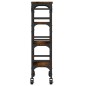 vidaXL Carrello da Cucina Rovere Fumo 53x20x76 cm in Legno Multistrato vidaXL Carrello da Cucina Rovere Fumo 53x20x76 cm in Legno Multistrato