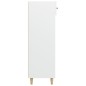 Scarpiera Bianca 60x35x105 cm in Legno Multistrato Scarpiera Bianca 60x35x105 cm in Legno Multistrato