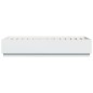 vidaXL Giroletto con Luci LED Bianco 100x200 cm in Legno Massello vidaXL Giroletto con Luci LED Bianco 100x200 cm in Legno Massello