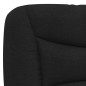 vidaXL Giroletto con LED senza Materasso Nero 90x190 cm in Tessuto