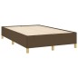 vidaXL Giroletto senza Materasso Marrone Scuro 80x200 cm in Tessuto vidaXL Giroletto senza Materasso Marrone Scuro 80x200 cm in Tessuto