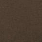 vidaXL Giroletto senza Materasso Marrone Scuro 80x200 cm in Tessuto vidaXL Giroletto senza Materasso Marrone Scuro 80x200 cm in Tessuto