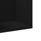 vidaXL Armadietto a Muro Nero 75x18x16,5 cm in Legno Multistrato vidaXL Armadietto a Muro Nero 75x18x16,5 cm in Legno Multistrato