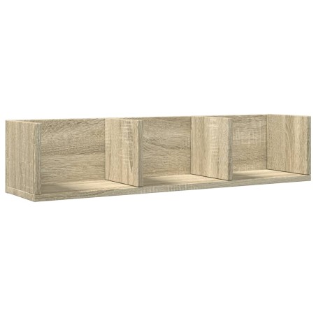 vidaXL Armadietto a Muro Rovere Sonoma 75x18x16,5 cm Legno Multistrato
