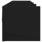 vidaXL Mobili Parete 2 pz Neri 99x18x16,5 cm in Legno Multistrato