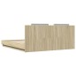 vidaXL Giroletto Testiera Rovere Sonoma 180x200 cm Legno Multistrato vidaXL Giroletto Testiera Rovere Sonoma 180x200 cm Legno Multistrato