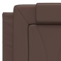 vidaXL Giroletto con Luci LED Marrone 140x190 cm in Similpelle vidaXL Giroletto con Luci LED Marrone 140x190 cm in Similpelle
