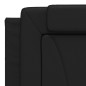 vidaXL Giroletto con Luce LED Nero 180x200 cm in Similpelle vidaXL Giroletto con Luce LED Nero 180x200 cm in Similpelle