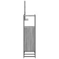 vidaXL Set Mobili da Bagno 3 pz Grigio Sonoma in Legno Multistrato vidaXL Set Mobili da Bagno 3 pz Grigio Sonoma in Legno Multistrato