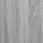 vidaXL Giroletto Grigio Sonoma 180x200 cm in Legno Multistrato