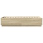 vidaXL Giroletto Rovere Sonoma 75x190 cm in Legno Multistrato vidaXL Giroletto Rovere Sonoma 75x190 cm in Legno Multistrato