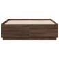vidaXL Giroletto Rovere Marrone 135x190 cm in Legno Multistrato vidaXL Giroletto Rovere Marrone 135x190 cm in Legno Multistrato