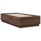 vidaXL Giroletto Rovere Marrone 90x190 cm in Legno Multistrato vidaXL Giroletto Rovere Marrone 90x190 cm in Legno Multistrato