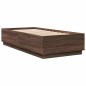 vidaXL Giroletto Rovere Marrone 100x200 cm in Legno Multistrato