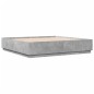 vidaXL Giroletto Grigio Cemento 180x200 cm in Legno Multistrato vidaXL Giroletto Grigio Cemento 180x200 cm in Legno Multistrato