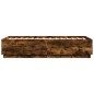 vidaXL Giroletto Rovere Fumo 90x190 cm in Legno Multistrato