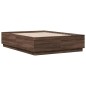 vidaXL Giroletto Rovere Marrone 140x190 cm in Legno Multistrato vidaXL Giroletto Rovere Marrone 140x190 cm in Legno Multistrato