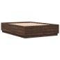 vidaXL Giroletto Rovere Marrone 120x200 cm in Legno Multistrato vidaXL Giroletto Rovere Marrone 120x200 cm in Legno Multistrato