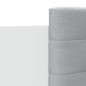 vidaXL Giroletto con Testiera Bianco 200x200 cm in Legno Multistrato vidaXL Giroletto con Testiera Bianco 200x200 cm in Legno Multistrato