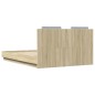 vidaXL Giroletto Testiera Rovere Sonoma 140x190 cm Legno Multistrato vidaXL Giroletto Testiera Rovere Sonoma 140x190 cm Legno Multistrato
