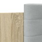 vidaXL Giroletto Testiera Rovere Sonoma 140x190 cm Legno Multistrato vidaXL Giroletto Testiera Rovere Sonoma 140x190 cm Legno Multistrato