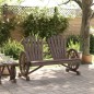 vidaXL Sedia da Giardino Adirondack 2 Posti in Legno Massello di Abete vidaXL Sedia da Giardino Adirondack 2 Posti in Legno Massello di Abete