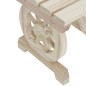 vidaXL Panca da Giardino 115 cm in Legno Massello di Abete vidaXL Panca da Giardino 115 cm in Legno Massello di Abete