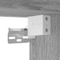 vidaXL Set Mobili da Bagno 2 pz Grigio Sonoma in Legno Multistrato