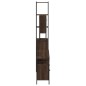 vidaXL Set Mobili da Bagno 4 pz Rovere Marrone in Legno Multistrato vidaXL Set Mobili da Bagno 4 pz Rovere Marrone in Legno Multistrato