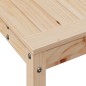 vidaXL Tavolo Invaso con Ripiano 82,5x35x75 cm Legno Massello di Pino vidaXL Tavolo Invaso con Ripiano 82,5x35x75 cm Legno Massello di Pino