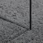 vidaXL Tappeto OVIEDO a Pelo Corto Antracite Ø 240 cm