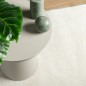 vidaXL Tappeto OVIEDO a Pelo Corto Crema 120x120 cm