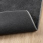 vidaXL Tappeto OVIEDO a Pelo Corto Antracite 80x150 cm