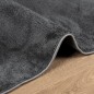 vidaXL Tappeto OVIEDO a Pelo Corto Antracite 80x150 cm