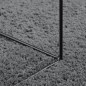 vidaXL Tappeto OVIEDO a Pelo Corto Antracite 80x150 cm