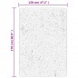 vidaXL Tappeto OVIEDO a Pelo Corto Antracite 120x170 cm