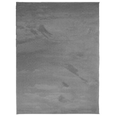 vidaXL Tappeto OVIEDO a Pelo Corto Antracite 240x340 cm