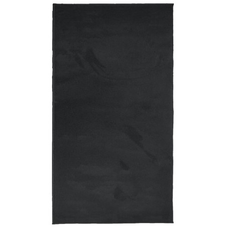 vidaXL Tappeto OVIEDO a Pelo Corto Nero 80x150 cm