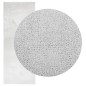 vidaXL Tappeto OVIEDO a Pelo Corto Grigio 80x200 cm