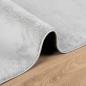 vidaXL Tappeto OVIEDO a Pelo Corto Grigio 80x200 cm